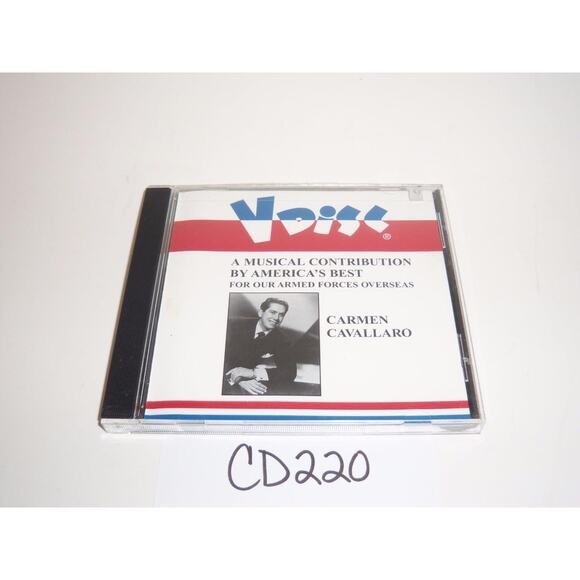 Carmen Cavallaro V Disc Recordings For Our Armed Forces Overseas CD -1117CD220 - Picture 1 of 2